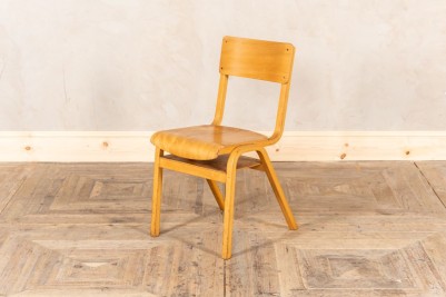 Set of 8 Vintage Scandinavian Style Stacking Chairs